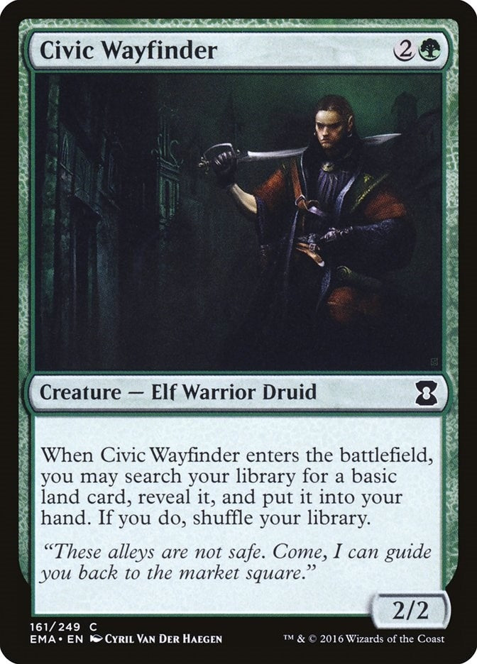 Image for Civic Wayfinder (161) (Eternal Masters) (EMA) - Magic: The Gathering