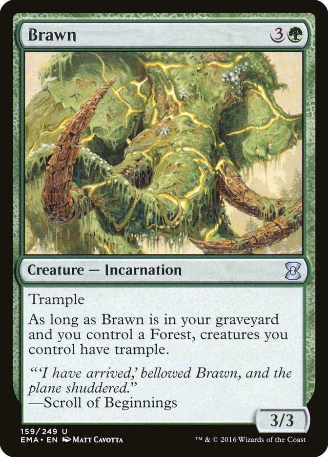 Image for Brawn (159) (Eternal Masters) (EMA) - Magic: The Gathering