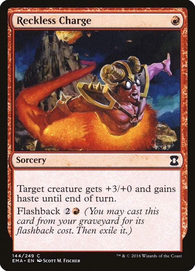 Image for Reckless Charge (144) (Eternal Masters) (EMA) - Magic: The Gathering