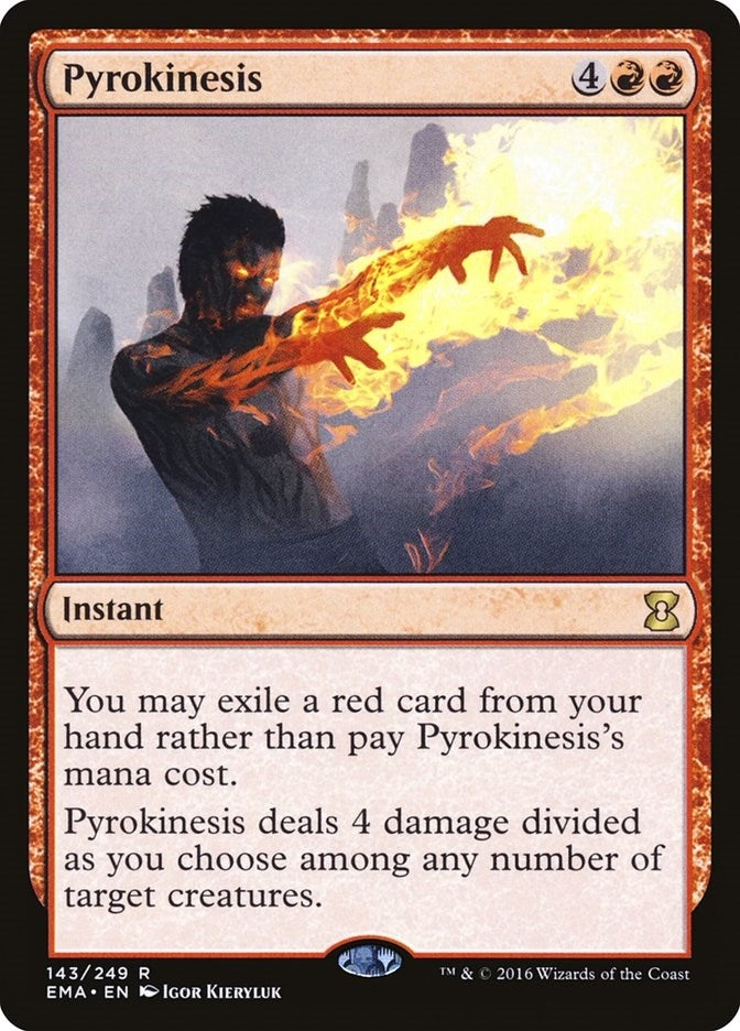 Image for Pyrokinesis (143) (Eternal Masters) (EMA) - Magic: The Gathering