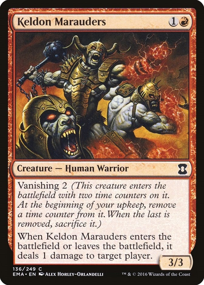 Image for Keldon Marauders (136) (Eternal Masters) (EMA) - Magic: The Gathering