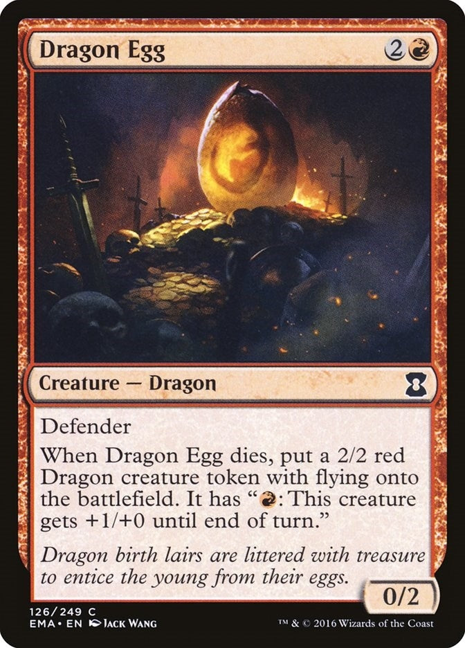 Image for Dragon Egg (126) (Eternal Masters) (EMA) - Magic: The Gathering