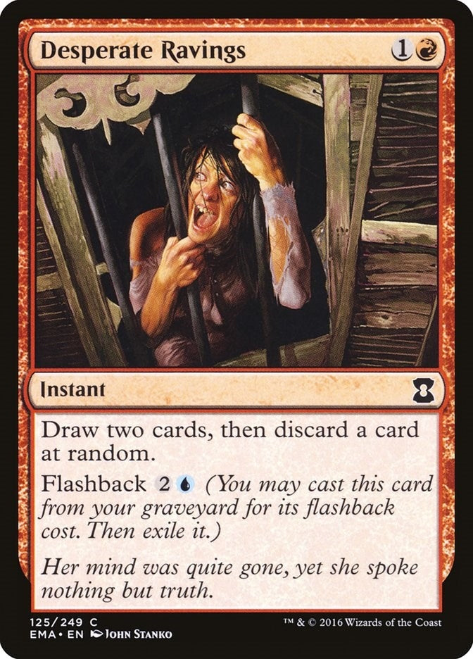 Image for Desperate Ravings (125) (Eternal Masters) (EMA) - Magic: The Gathering