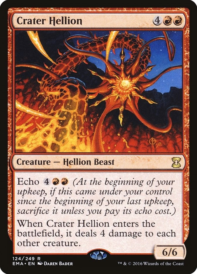 Image for Crater Hellion (124) (Eternal Masters) (EMA) - Magic: The Gathering