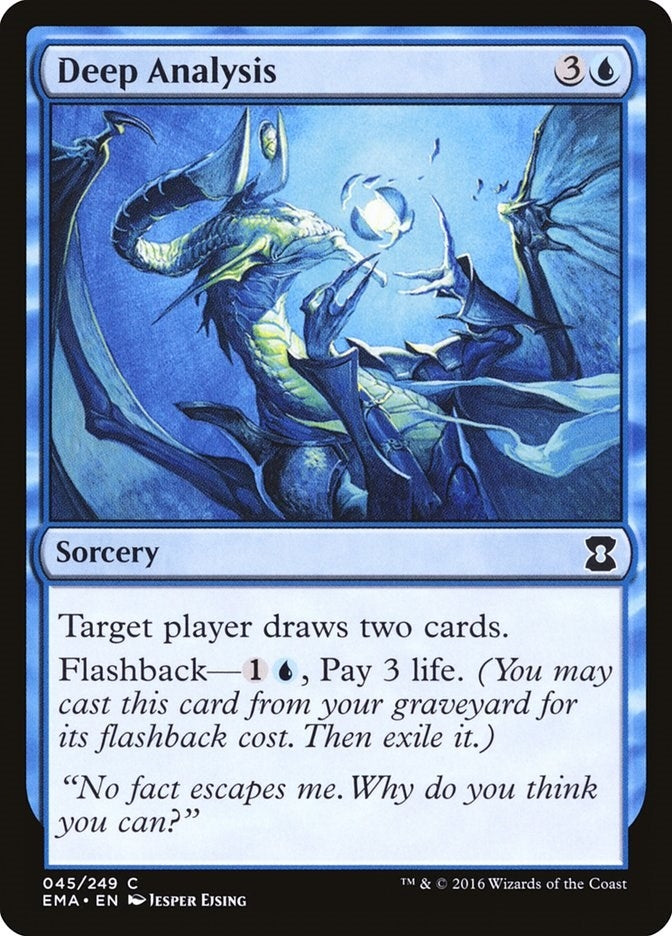 Image for Deep Analysis (45) (Eternal Masters) (EMA) - Magic: The Gathering