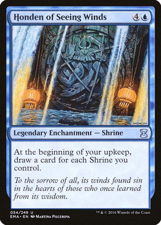 Image for Honden of Seeing Winds (54) (Eternal Masters) (EMA) - Magic: The Gathering
