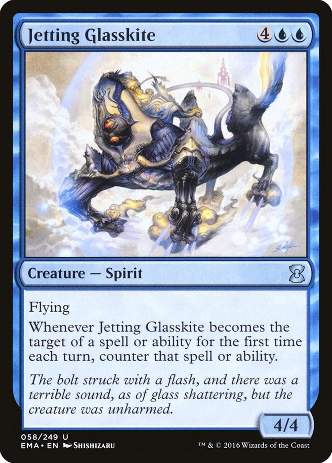 Image for Jetting Glasskite (58) (Eternal Masters) (EMA) - Magic: The Gathering