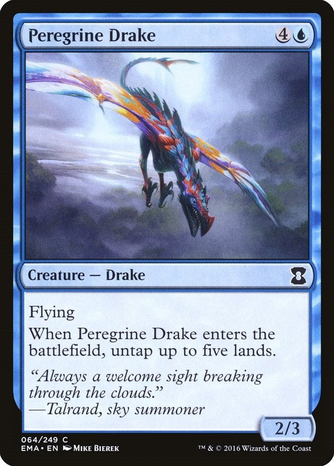 Image for Peregrine Drake (64) (Eternal Masters) (EMA) - Magic: The Gathering
