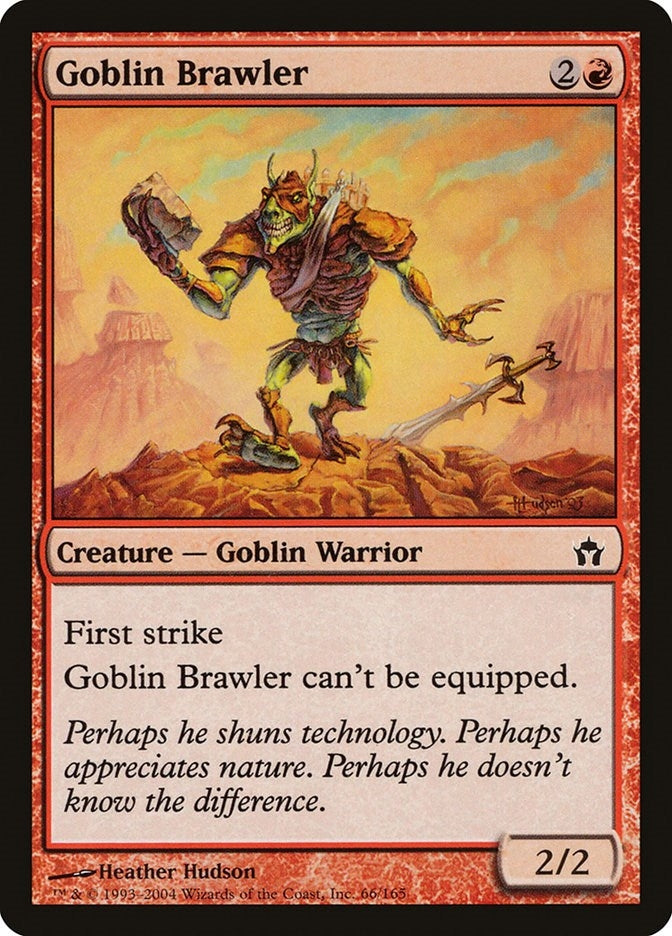 Image for Goblin Brawler (66) (Fifth Dawn) (5DN) - Magic: The Gathering