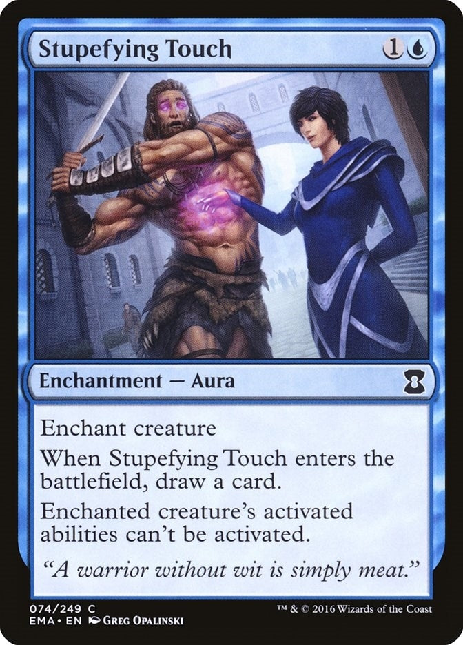 Image for Stupefying Touch (74) (Eternal Masters) (EMA) - Magic: The Gathering