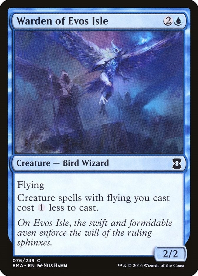 Image for Warden of Evos Isle (76) (Eternal Masters) (EMA) - Magic: The Gathering