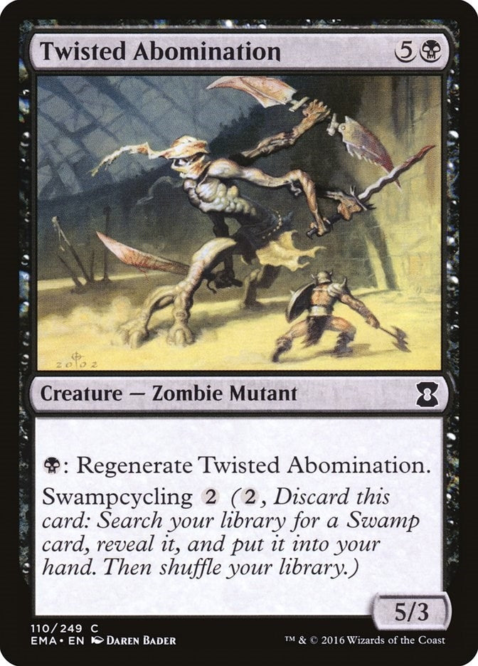 Image for Twisted Abomination (110) (Eternal Masters) (EMA) - Magic: The Gathering