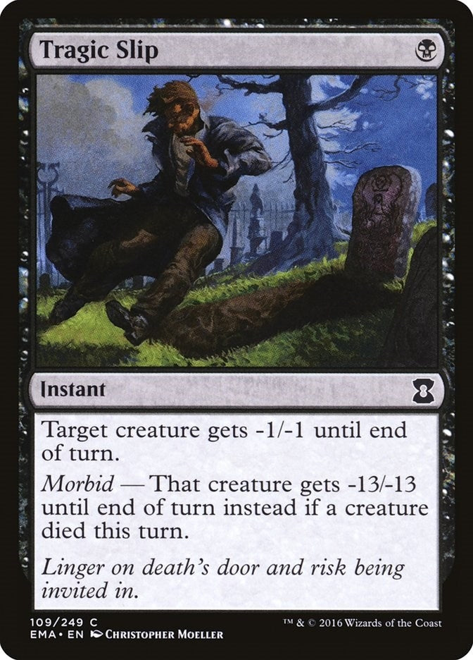 Image for Tragic Slip (109) (Eternal Masters) (EMA) - Magic: The Gathering