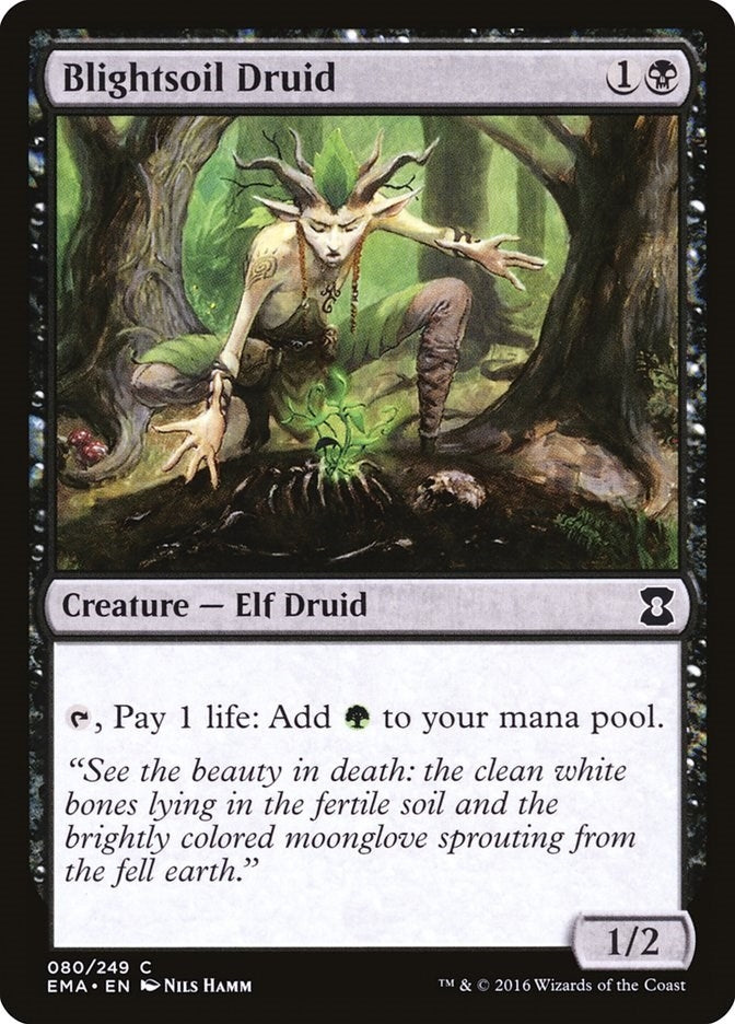 Image for Blightsoil Druid (80) (Eternal Masters) (EMA) - Magic: The Gathering