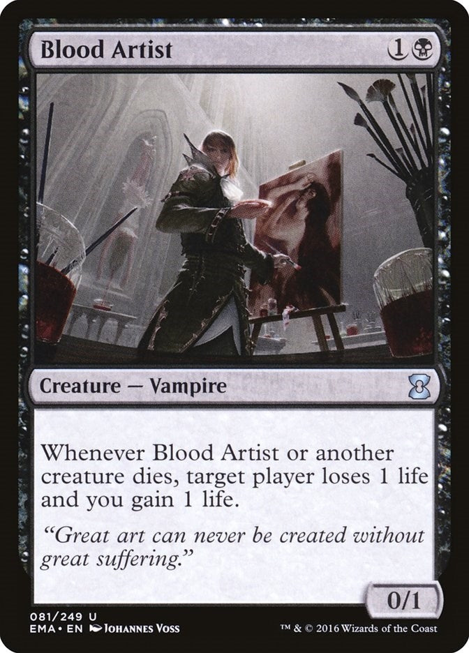 Image for Blood Artist (81) (Eternal Masters) (EMA) - Magic: The Gathering