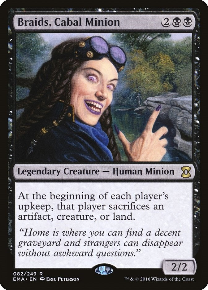 Image for Braids, Cabal Minion (82) (Eternal Masters) (EMA) - Magic: The Gathering