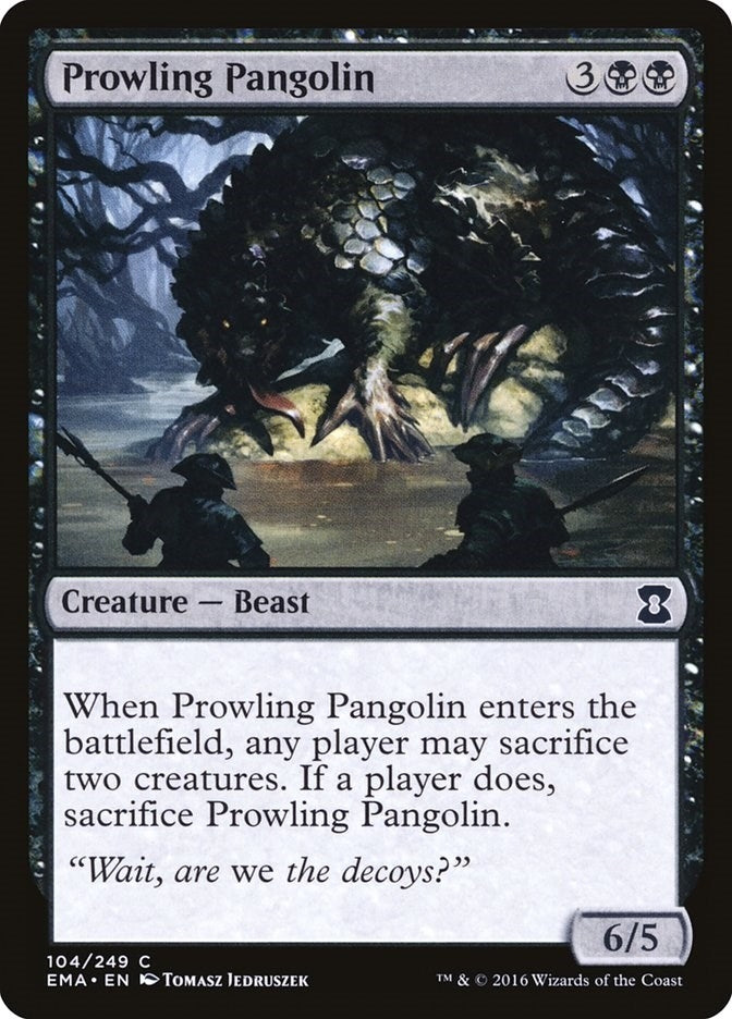 Image for Prowling Pangolin (104) (Eternal Masters) (EMA) - Magic: The Gathering