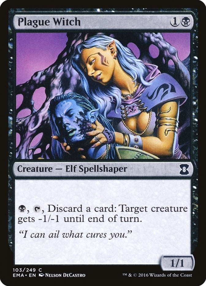 Image for Plague Witch (103) (Eternal Masters) (EMA) - Magic: The Gathering