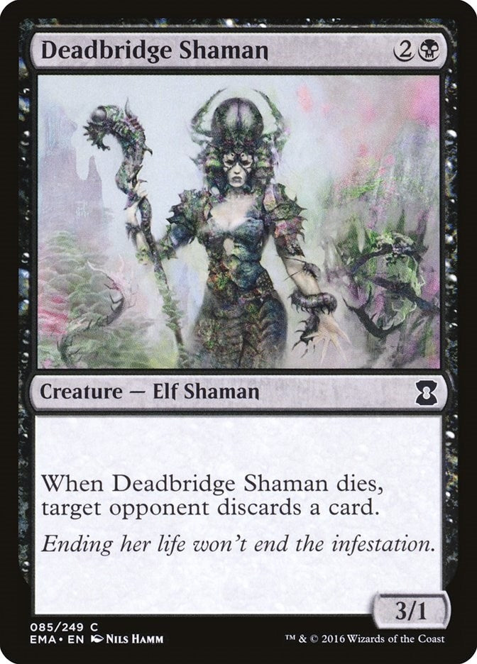 Image for Deadbridge Shaman (85) (Eternal Masters) (EMA) - Magic: The Gathering