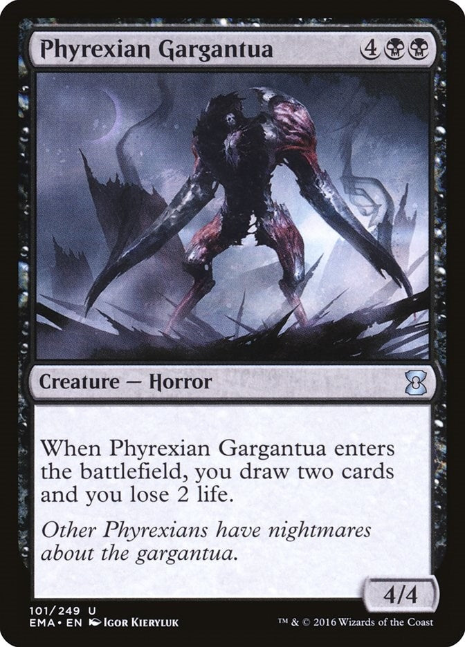 Image for Phyrexian Gargantua (101) (Eternal Masters) (EMA) - Magic: The Gathering
