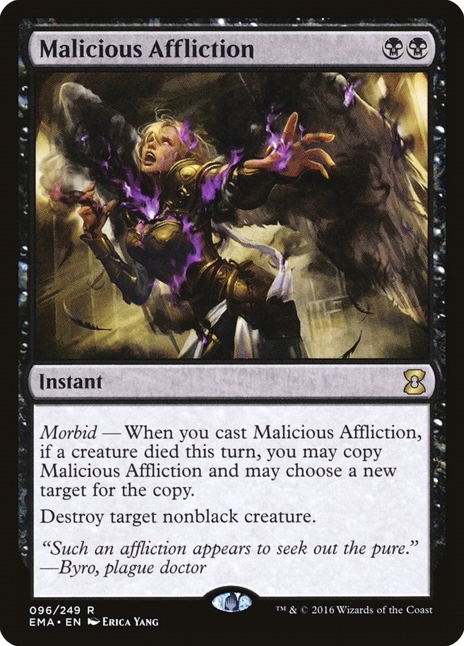Image for Malicious Affliction (96) (Eternal Masters) (EMA) - Magic: The Gathering