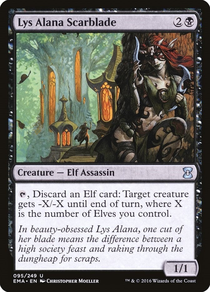 Image for Lys Alana Scarblade (95) (Eternal Masters) (EMA) - Magic: The Gathering