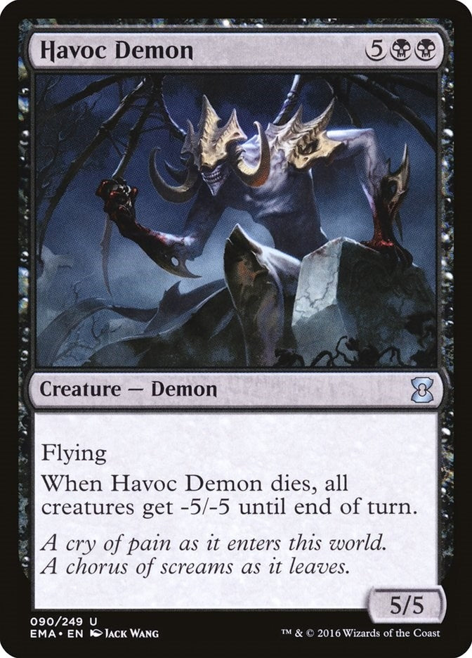 Image for Havoc Demon (90) (Eternal Masters) (EMA) - Magic: The Gathering