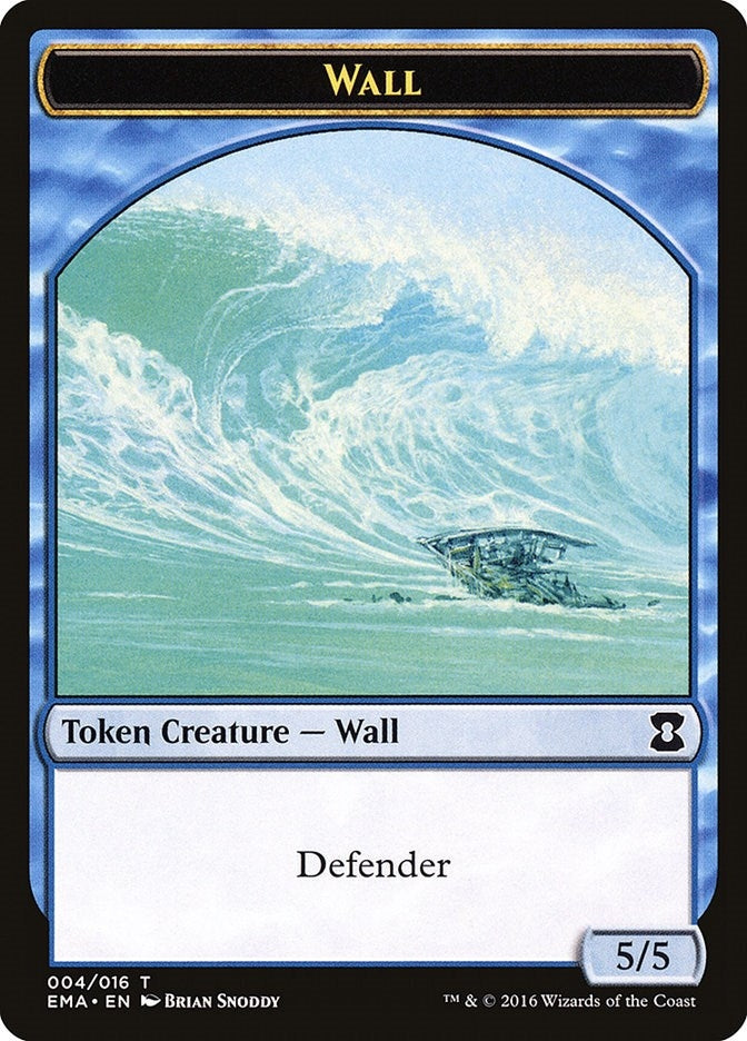 Image for Wall Token (4) (Eternal Masters) (EMA) - Magic: The Gathering