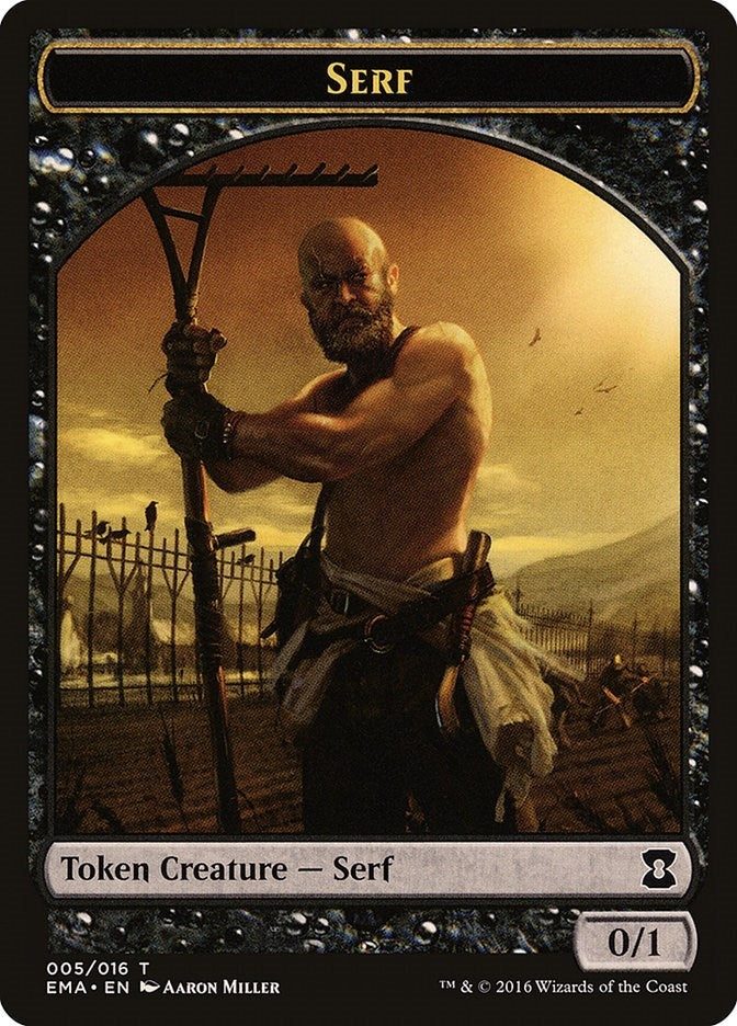 Image for Serf Token (5) (Eternal Masters) (EMA) - Magic: The Gathering