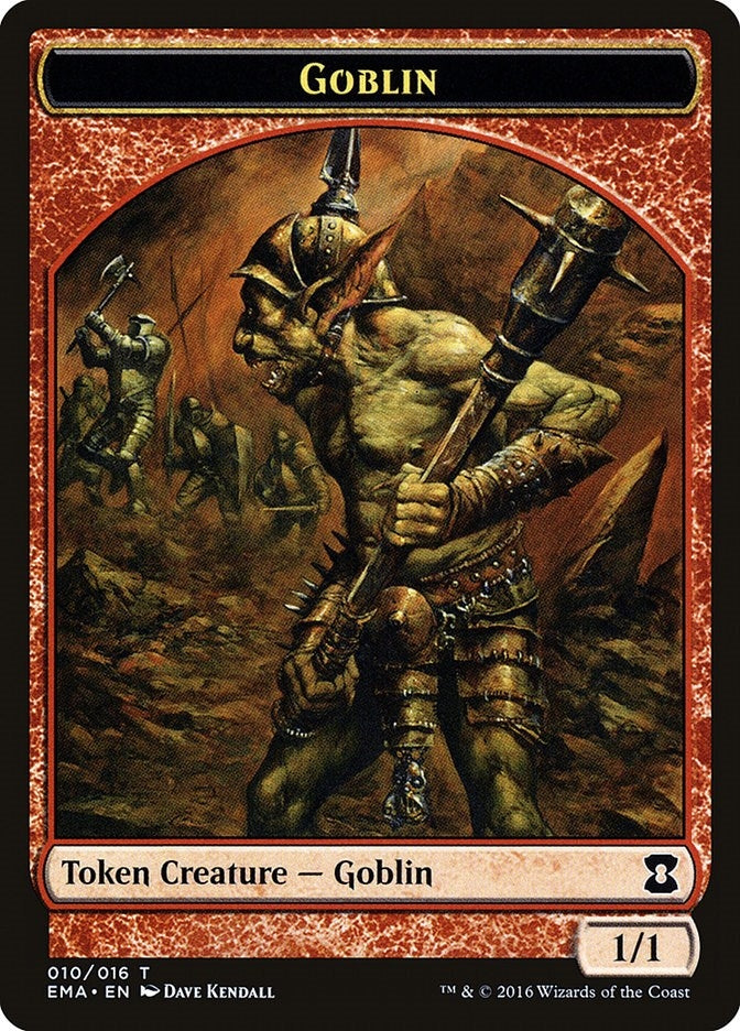 Image for Goblin Token (10) (Eternal Masters) (EMA) - Magic: The Gathering