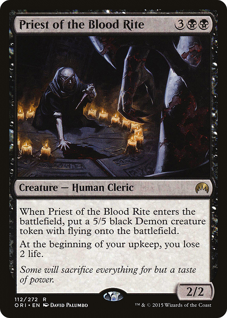 Priest of the Blood Rite (112) (ORI)