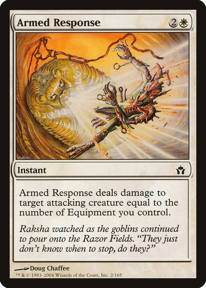 Image for Armed Response (2) (Fifth Dawn) (5DN) - Magic: The Gathering