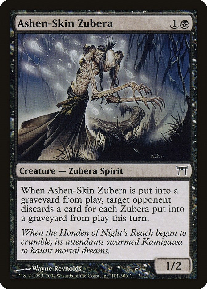 Image for Ashen-Skin Zubera (101) (Champions of Kamigawa) (CHK) - Magic: The Gathering