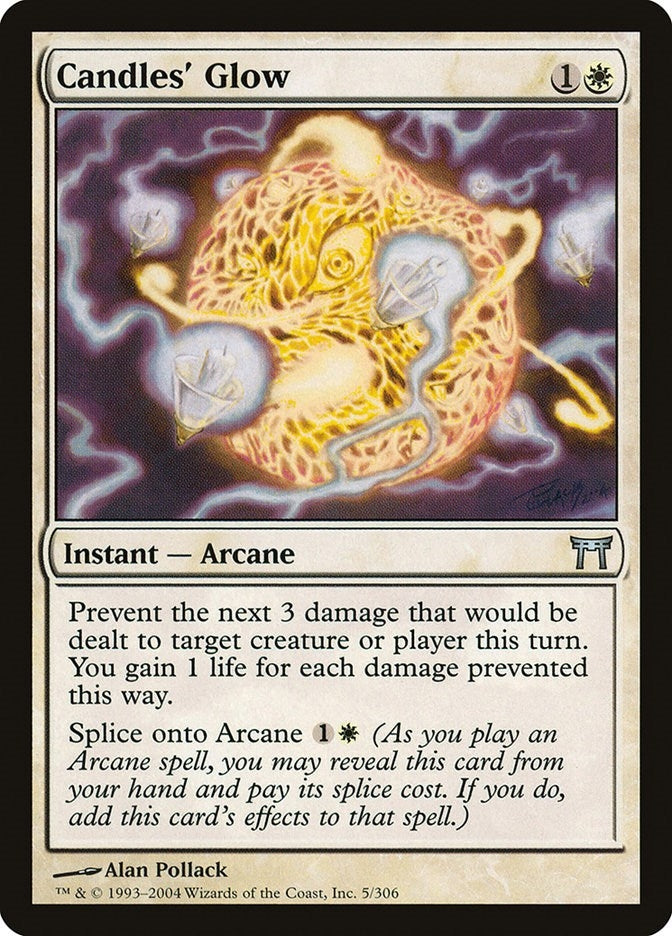 Image for Candles' Glow (5) (Champions of Kamigawa) (CHK) - Magic: The Gathering