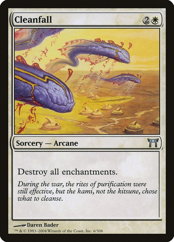 Image for Cleanfall (6) (Champions of Kamigawa) (CHK) - Magic: The Gathering