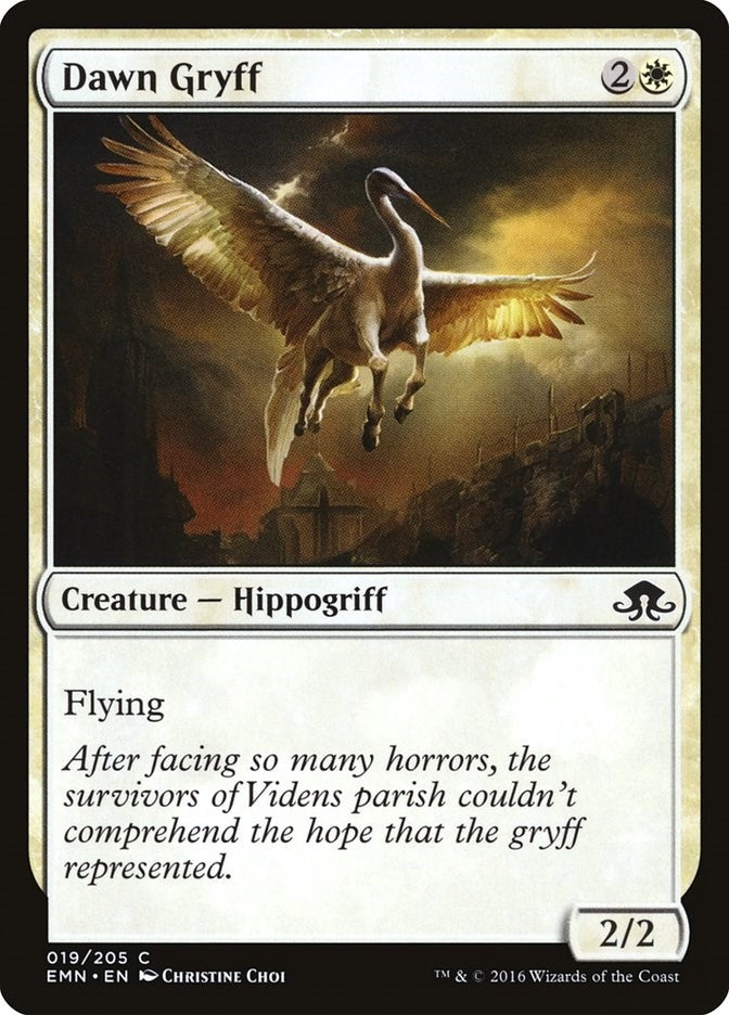 Image for Dawn Gryff (19) (Eldritch Moon) - Magic: The Gathering