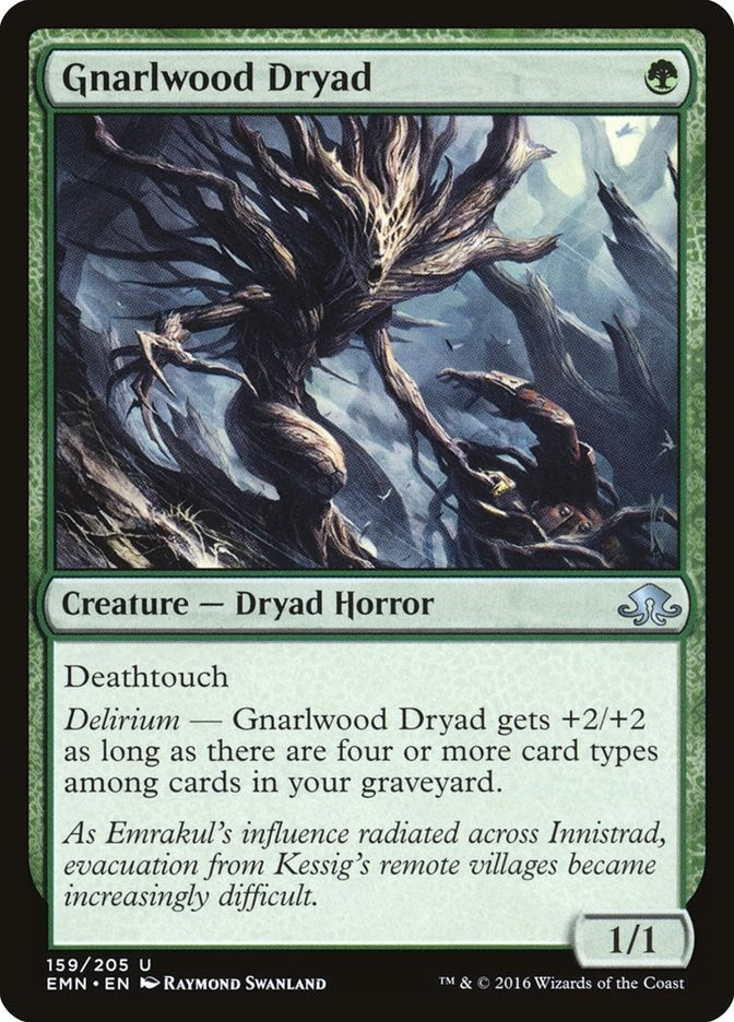 Image for Gnarlwood Dryad (159) (Eldritch Moon) - Magic: The Gathering