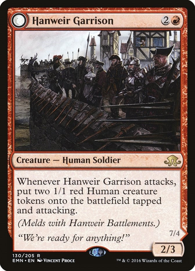 Image for Hanweir Garrison (130) (Eldritch Moon) - Magic: The Gathering