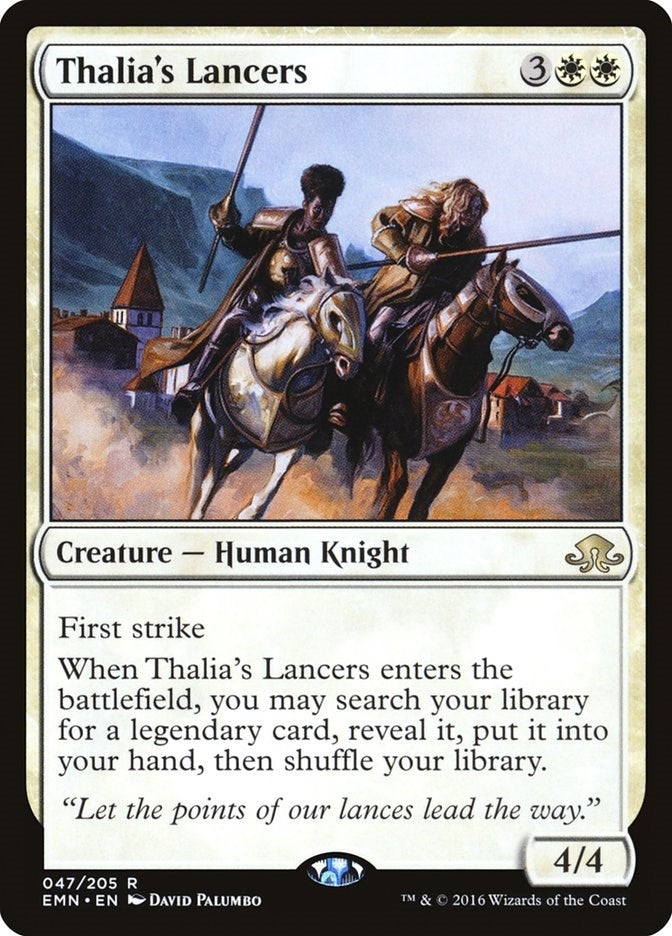 Image for Thalia's Lancers (47) (Eldritch Moon) - Magic: The Gathering