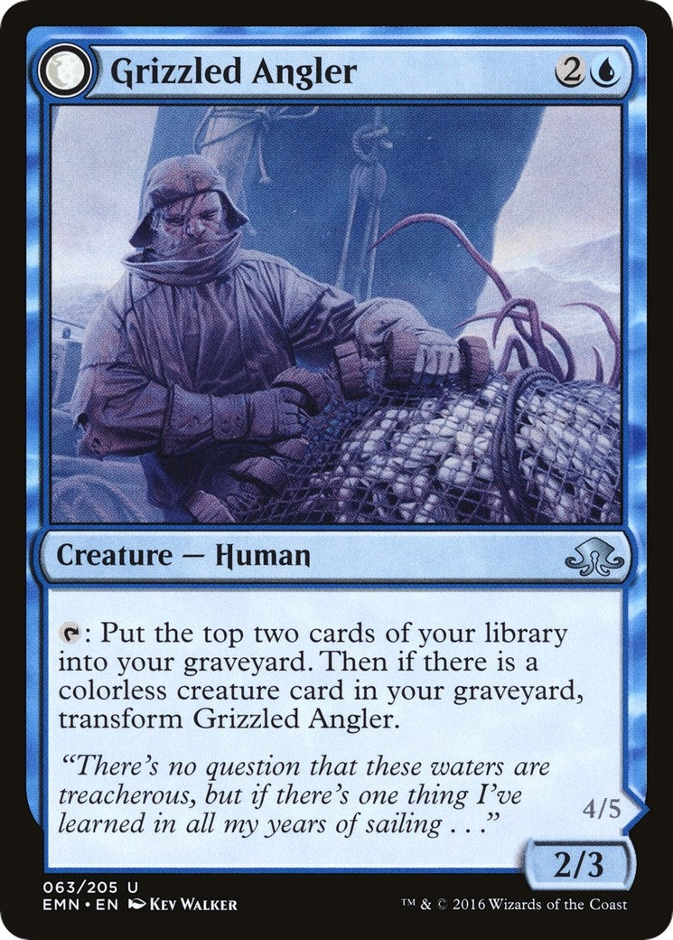 Grizzled Angler (63) (Eldritch Moon)
