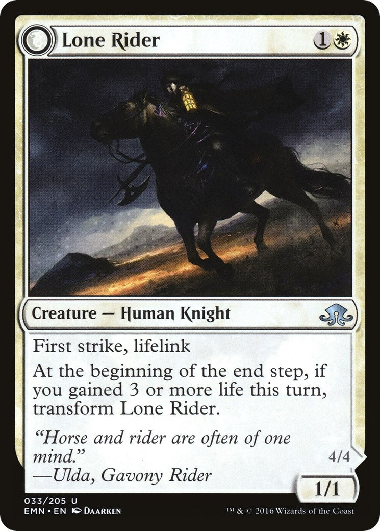 Lone Rider (33) (Eldritch Moon)