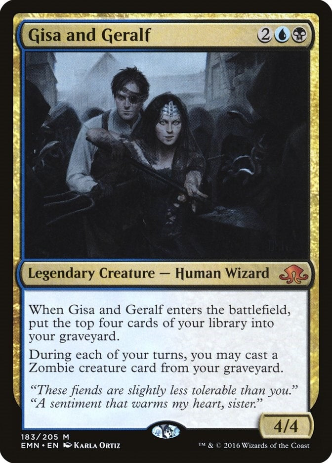 Image for Gisa and Geralf (183) (Eldritch Moon) - Magic: The Gathering