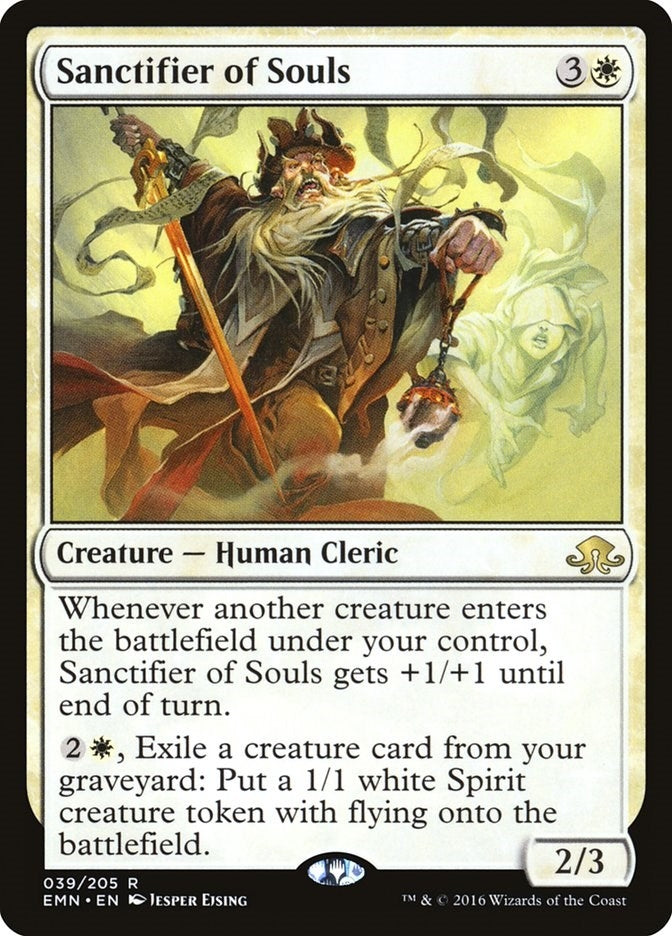 Image for Sanctifier of Souls (39) (Eldritch Moon) - Magic: The Gathering