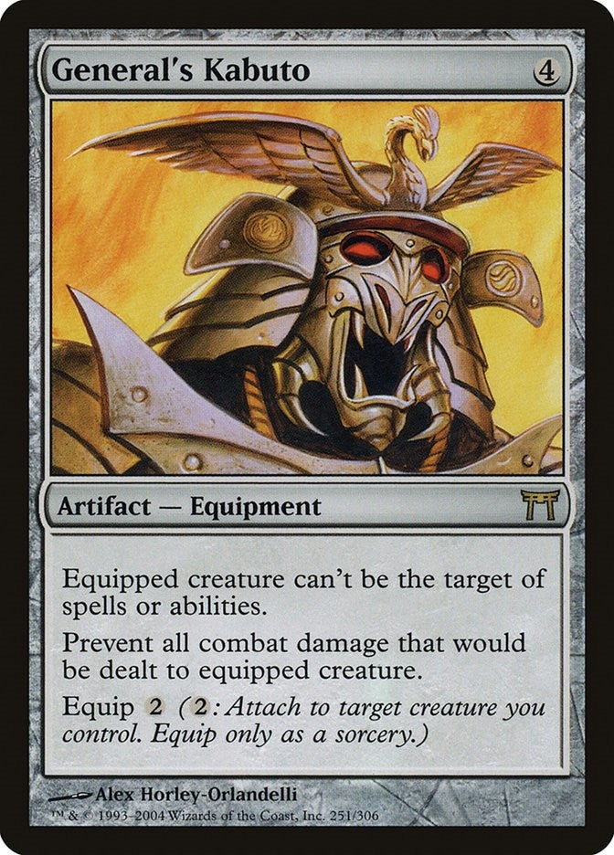 Image for General's Kabuto (251) (Champions of Kamigawa) (CHK) - Magic: The Gathering