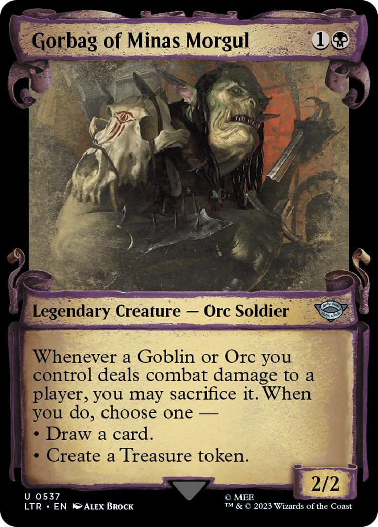 Gorbag of Minas Morgul (Showcase Scrolls) (537) (LTR)
