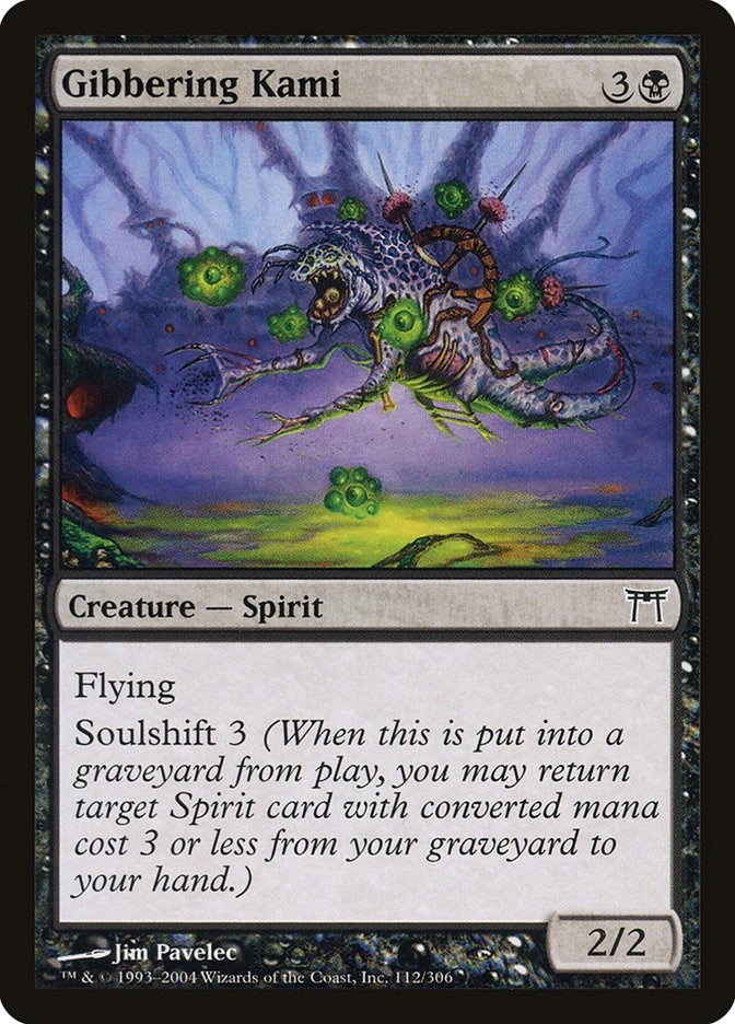 Image for Gibbering Kami (112) (Champions of Kamigawa) (CHK) - Magic: The Gathering