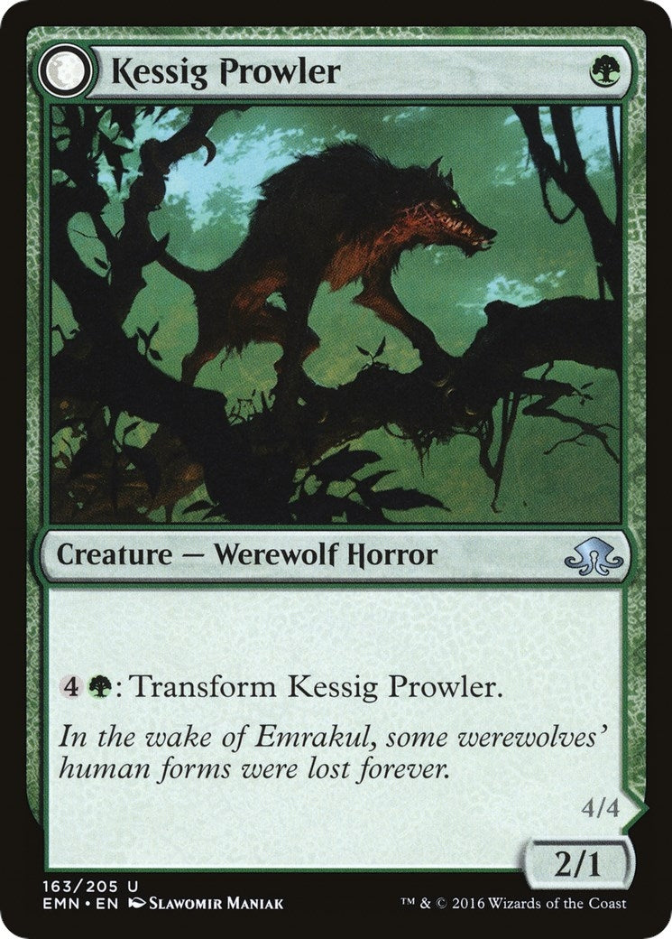 Image for Kessig Prowler (163) (Eldritch Moon) - Magic: The Gathering