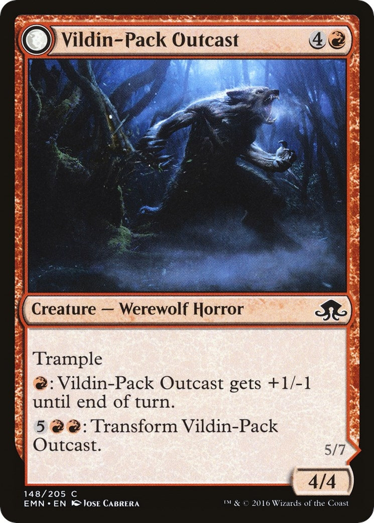 Image for Vildin-Pack Outcast (148) (Eldritch Moon) - Magic: The Gathering