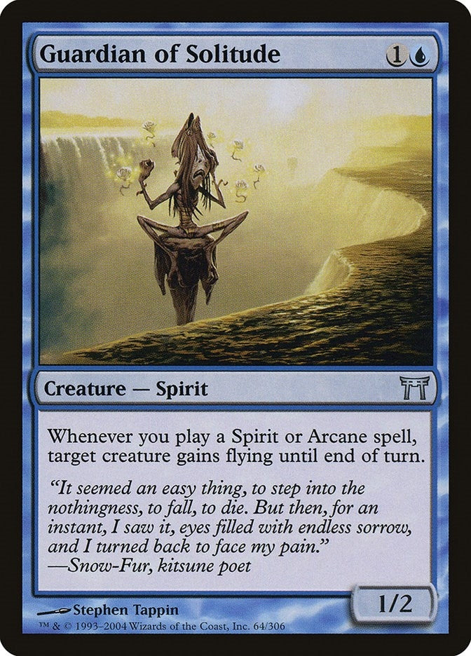 Image for Guardian of Solitude (64) (Champions of Kamigawa) (CHK) - Magic: The Gathering