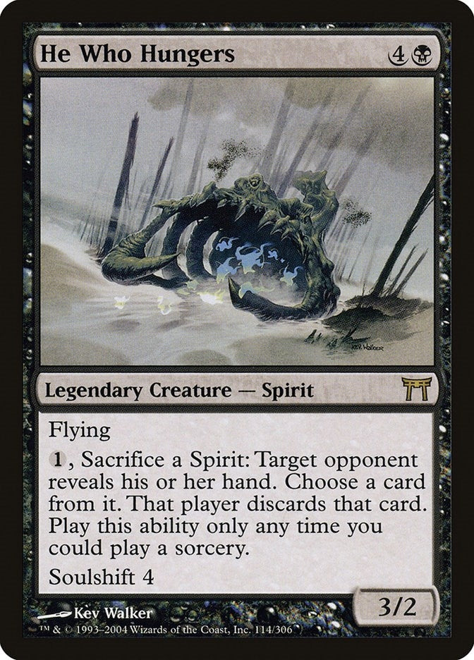 Image for He Who Hungers (114) (Champions of Kamigawa) (CHK) - Magic: The Gathering